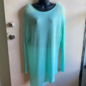 Eileen Fisher Asymmetrical tunic top size XL